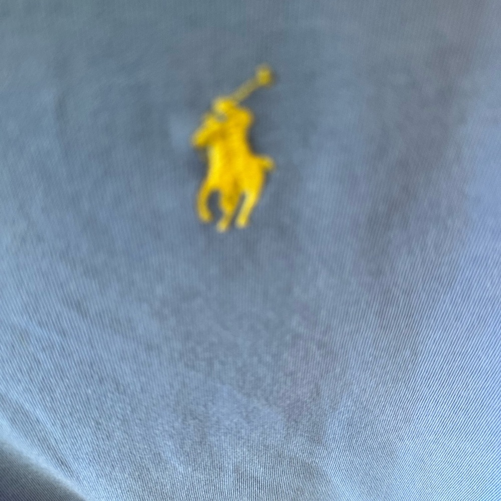 Ralph Lauren Blue Polo Shirt Classic Style - Picture 2 of 8